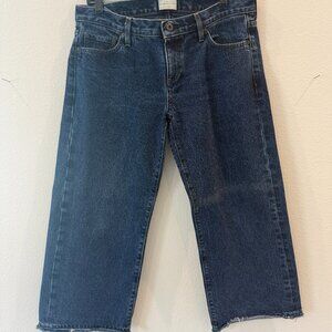 Simon Miller Raw Edge Wide Leg Jean